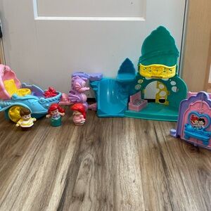 Little People - The Little Mermaid set